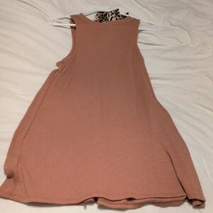 Altar'd State Tan Sleeveless Dress